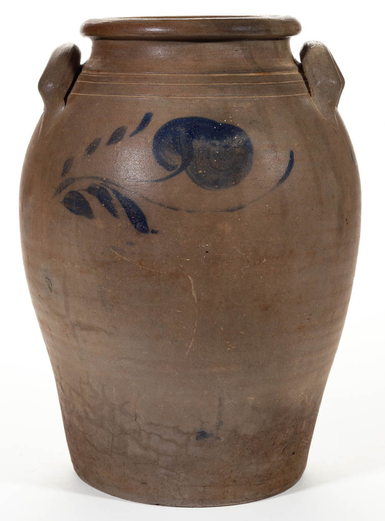 SCHERMERHORN POTTERY ATTRIBUTED, RICHMOND, VIRGINIA DECORATED STONEWARE