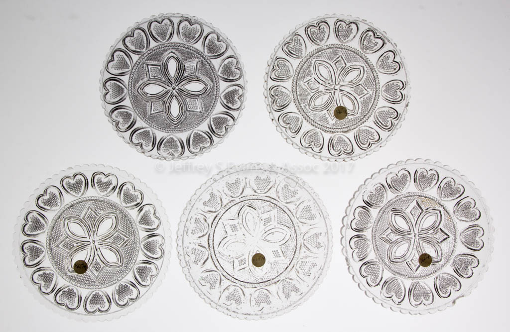 Lee Rose No 465 B 465 E 465 F 465 G 465 H 465 M 465 N 465 O 465 S And 465 X 1 Cup Plates Lot Of Ten Jeffrey S Evans Associates