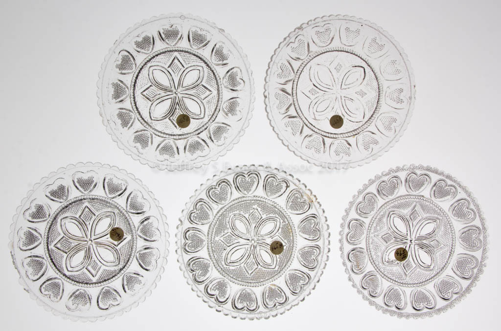 Lee Rose No 465 B 465 E 465 F 465 G 465 H 465 M 465 N 465 O 465 S And 465 X 1 Cup Plates Lot Of Ten Jeffrey S Evans Associates