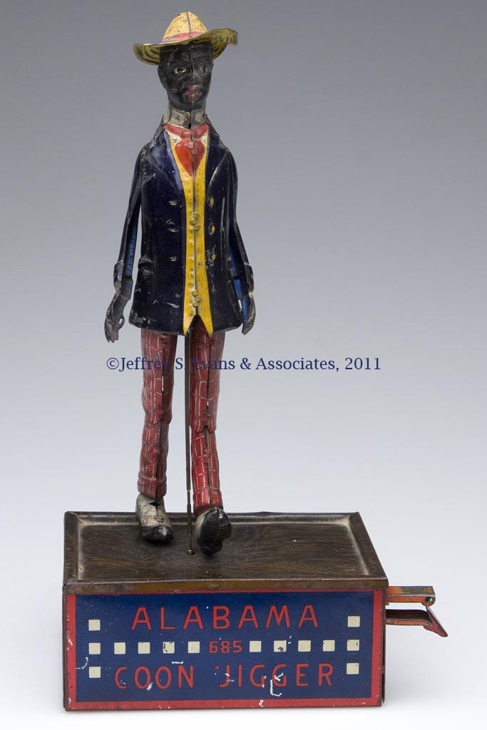 coon jigger wind up toy