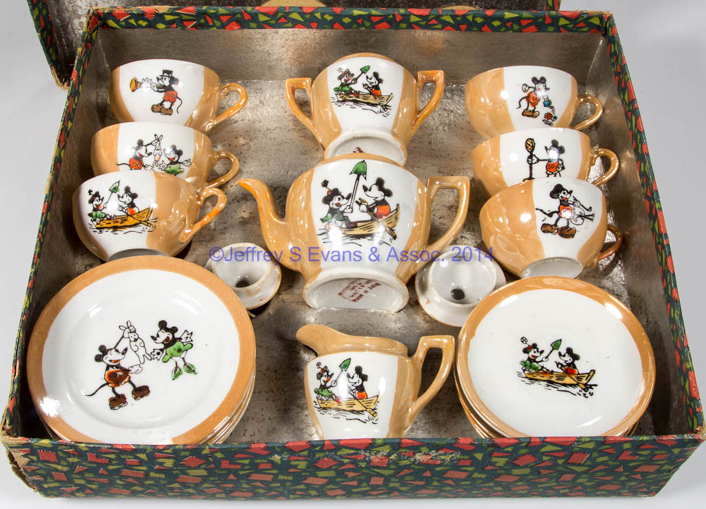 mickey mouse tea set