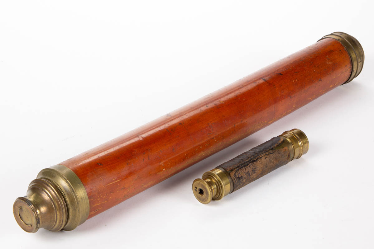 T. HARRIS, LONDON BRASS NAUTICAL TELESCOPE