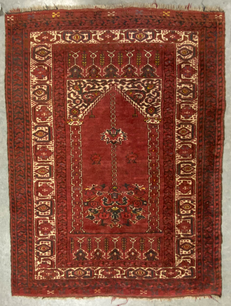 ANTIQUE CAUCASIAN / PERSIAN PRAYER RUG