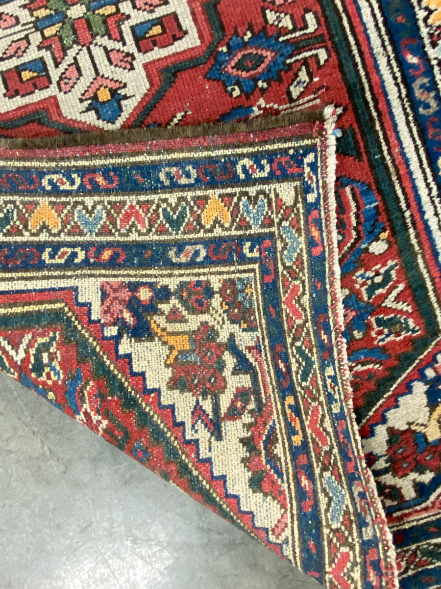 SEMI-ANTIQUE PERSIAN SCATTER RUG