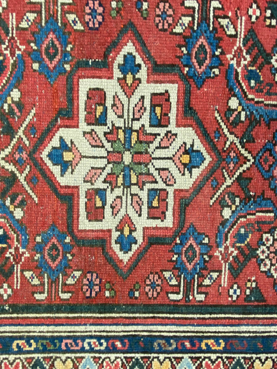 SEMI-ANTIQUE PERSIAN SCATTER RUG